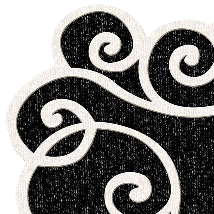 Conceptum Eugene V3 - 4653 - 2 Alfombra de Pasillo Blanco y Negro 80x200 cm Conceptum Eugene V3 - 4653 - 2 Alfombra de Pasillo Blanco y Negro 80x200 cm
